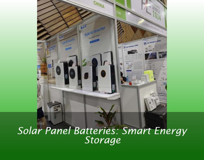 Solar Panel Batteries: Smart Energy Storage